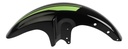 Salpicadera Delantera Negro Verde Moto Italika Ft150ts