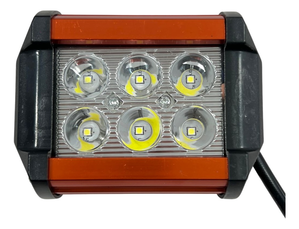 Faro Auxiliar Hyperled Ir-1810 8-80v 18w 1200lm 7 Colores