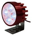 Faro Auxiliar Moto Leds Ir1570 8-80v 4w 5 Colores