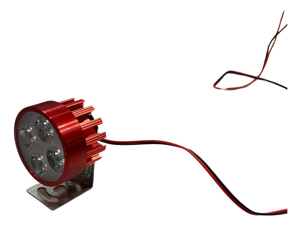 Faro Auxiliar Moto Leds Ir1570 8-80v 4w 5 Colores