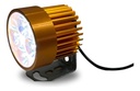 Faro Auxiliar Moto Leds Ir1570 8-80v 4w 5 Colores