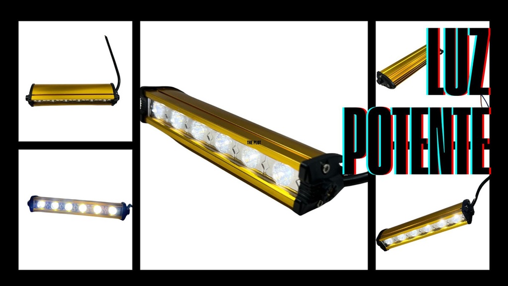 Faro Auxiliar Hyperled 8-80v 18w 1200lm 8 Variantes Carcasa