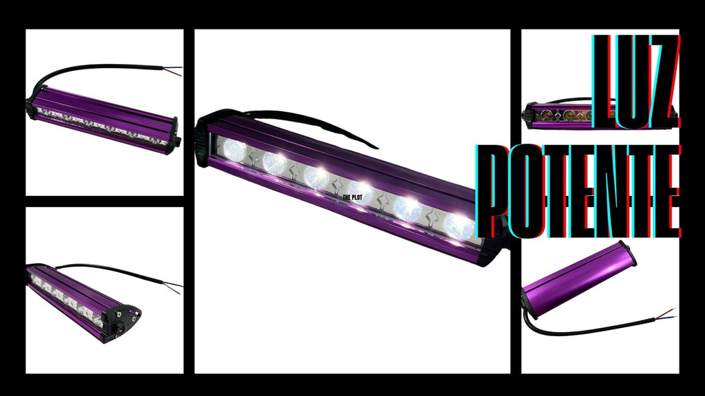 Faro Auxiliar Hyperled 8-80v 18w 1200lm 8 Variantes Carcasa