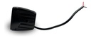 Faro Moto Cuadrado 4led Blanco Bi Color Estrobo
