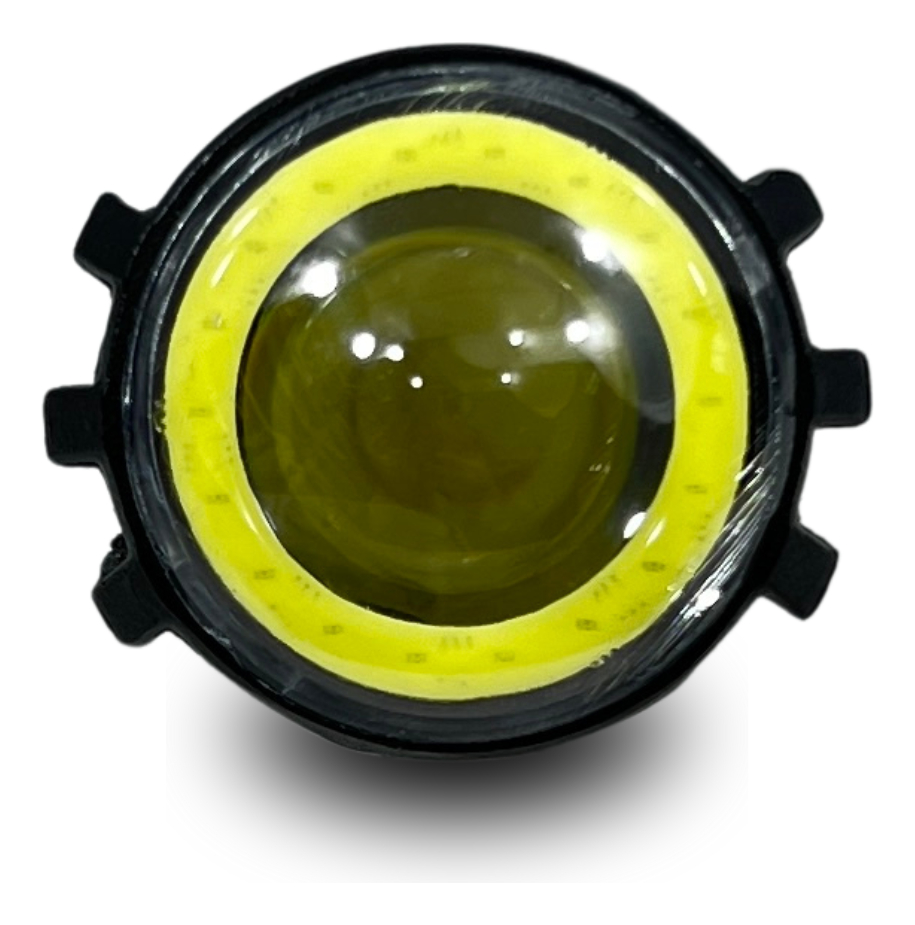 Faro Auxiliar Hyperled Moto Ojo De Angel 12-80v 12w 1500lm