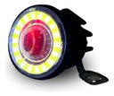 Faro Auxiliar Hyperled Moto Ojo De Angel 12-80v 12w 1500lm