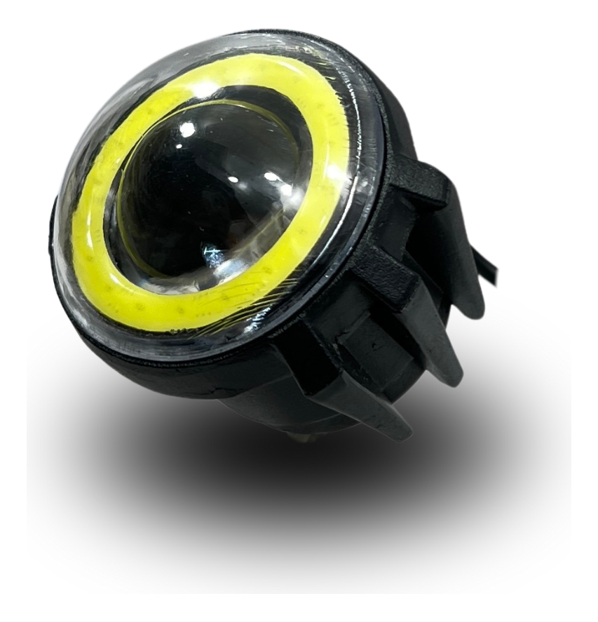 Faro Auxiliar Hyperled Moto Ojo De Angel 12-80v 12w 1500lm