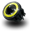 Faro Auxiliar Hyperled Moto Ojo De Angel 12-80v 12w 1500lm
