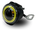 Faro Auxiliar Hyperled Moto Ojo De Angel 12-80v 12w 1500lm