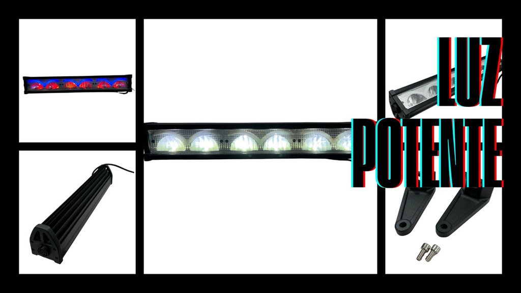 Faro Barra Led Universal 5400lm 6000k 56.3x11.4x9cm 