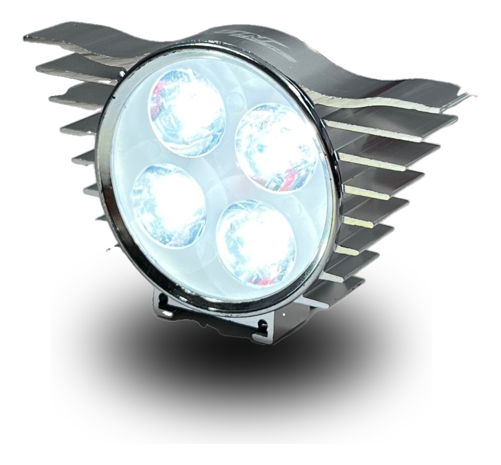 Faro Auxiliar Hyperled Alitas 8-80v  200lm 7 Colores Carcasa