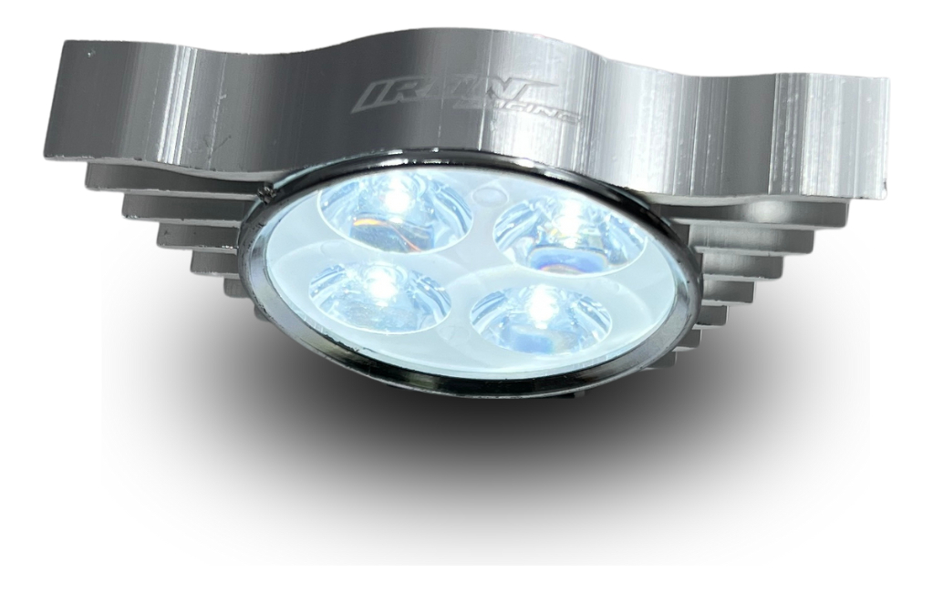 Faro Auxiliar Hyperled Alitas 8-80v  200lm 7 Colores Carcasa