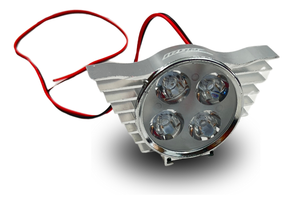 Faro Auxiliar Hyperled Alitas 8-80v  200lm 7 Colores Carcasa