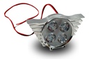 Faro Auxiliar Hyperled Alitas 8-80v  200lm 7 Colores Carcasa