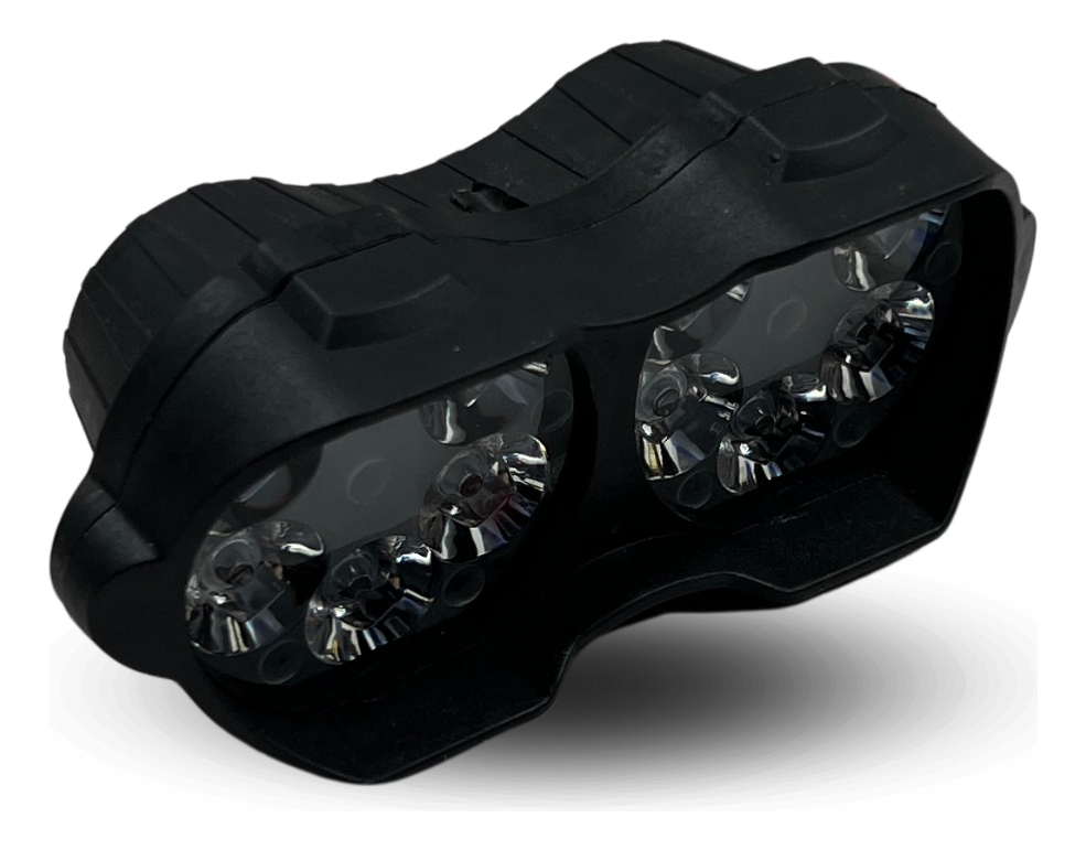 Faro Auxiliar Moto 18led Estrobo Ir-1553 10-80v
