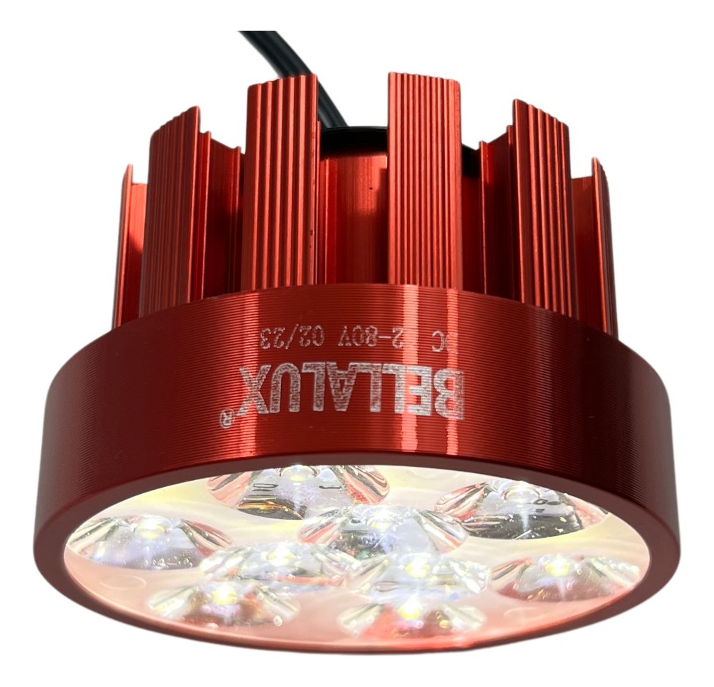 Faro Aux Leds P/moto Ir1575 8-80v 18w