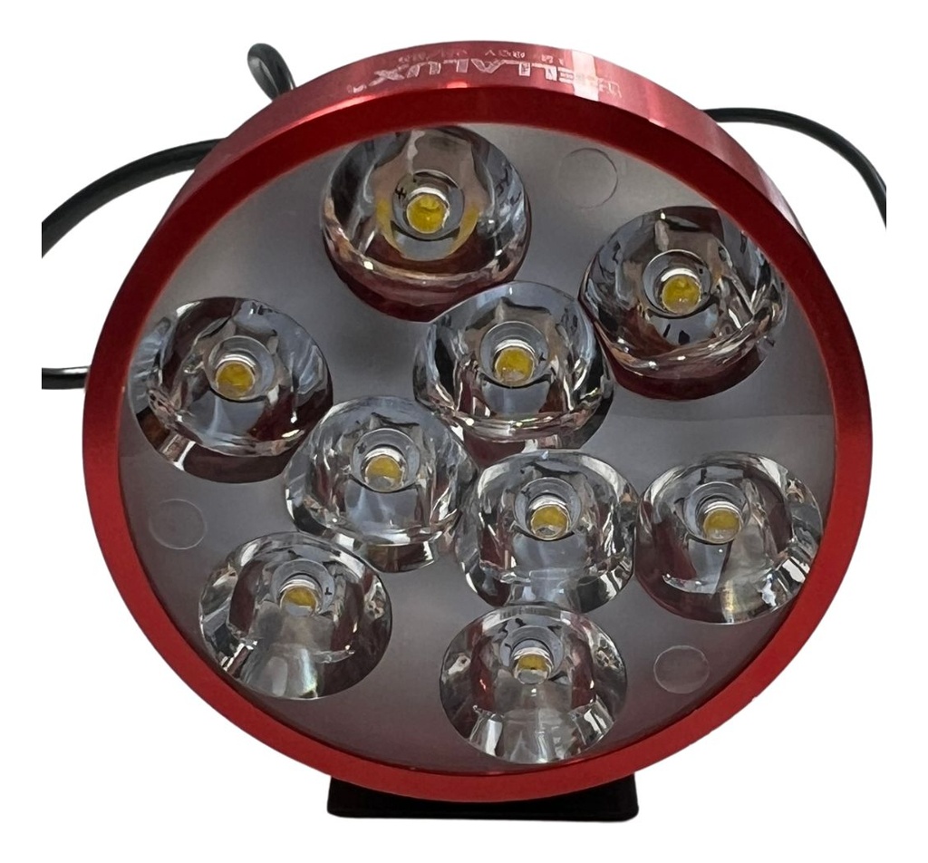 Faro Aux Leds P/moto Ir1575 8-80v 18w