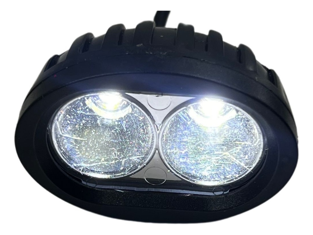 Faro Auxiliar Hiperled Para Moto 12-80v, 12w, 1500lm