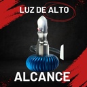 Foco Led Azul 24w Para Moto Dc 10-95v Bajo Consumo