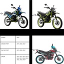 Salpicadera Trasera Italika Zdm200,dm150 Sport,dm200 Sport