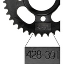 Engrane Traccion Final 39t Dt150 Sport, Ft 150 Gt