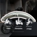 Salpicadera Metal Trasera Para Moto Italika Ft150