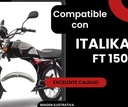 Salpicadera Metal Trasera Para Moto Italika Ft150