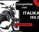 Salpicadera Delantera Italika 150z Negro/verde Resistente