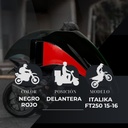 Salpicadera Delantera Masuda Para Italika Ft250 2015-2016