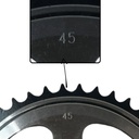 Engrane Traccion Trasero 45t Para Yamaha Ybr-125