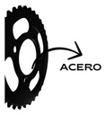 Engrane Tracción Trasero Acero 36t Ar110/at110 #1045