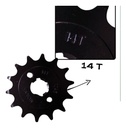 Engrane Traccion Del Acero #1045 14t Pulsar 200ns