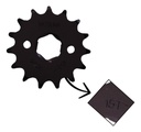 Engrane Traccion Delantero Acero #1045 15t Cgl125 Tool