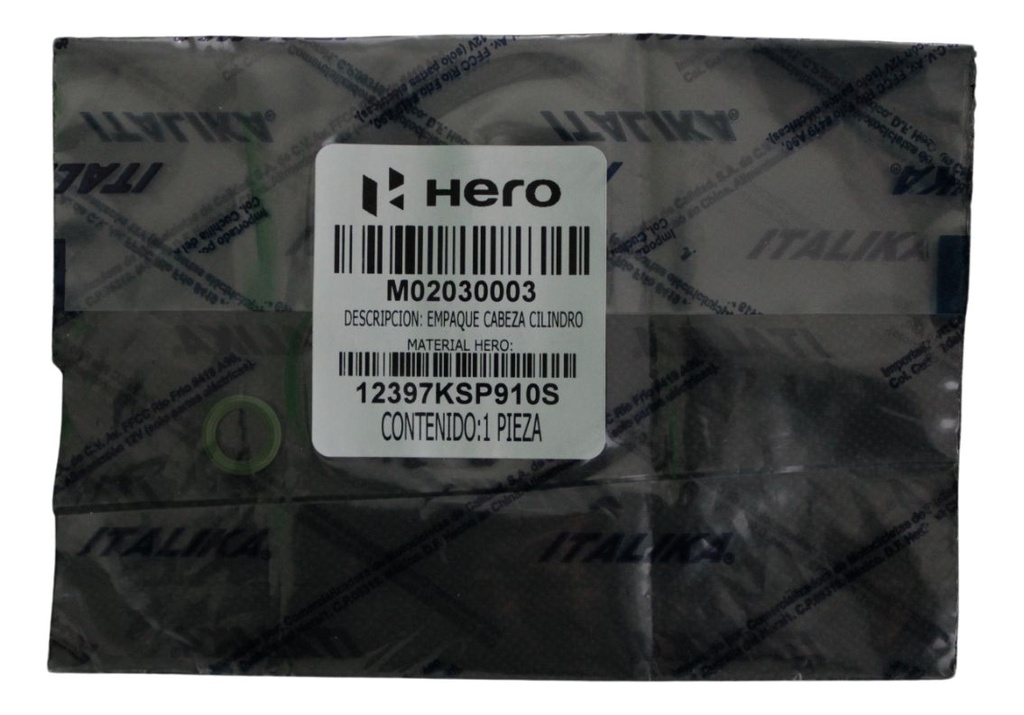 Empaque Cabeza Cilindro Xpulse 200t, Xpulse 200