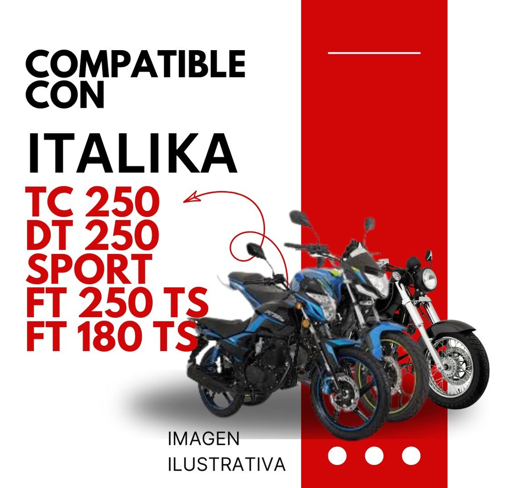 Empaque Carter Central Italika 250sz, Ft180, Ft250