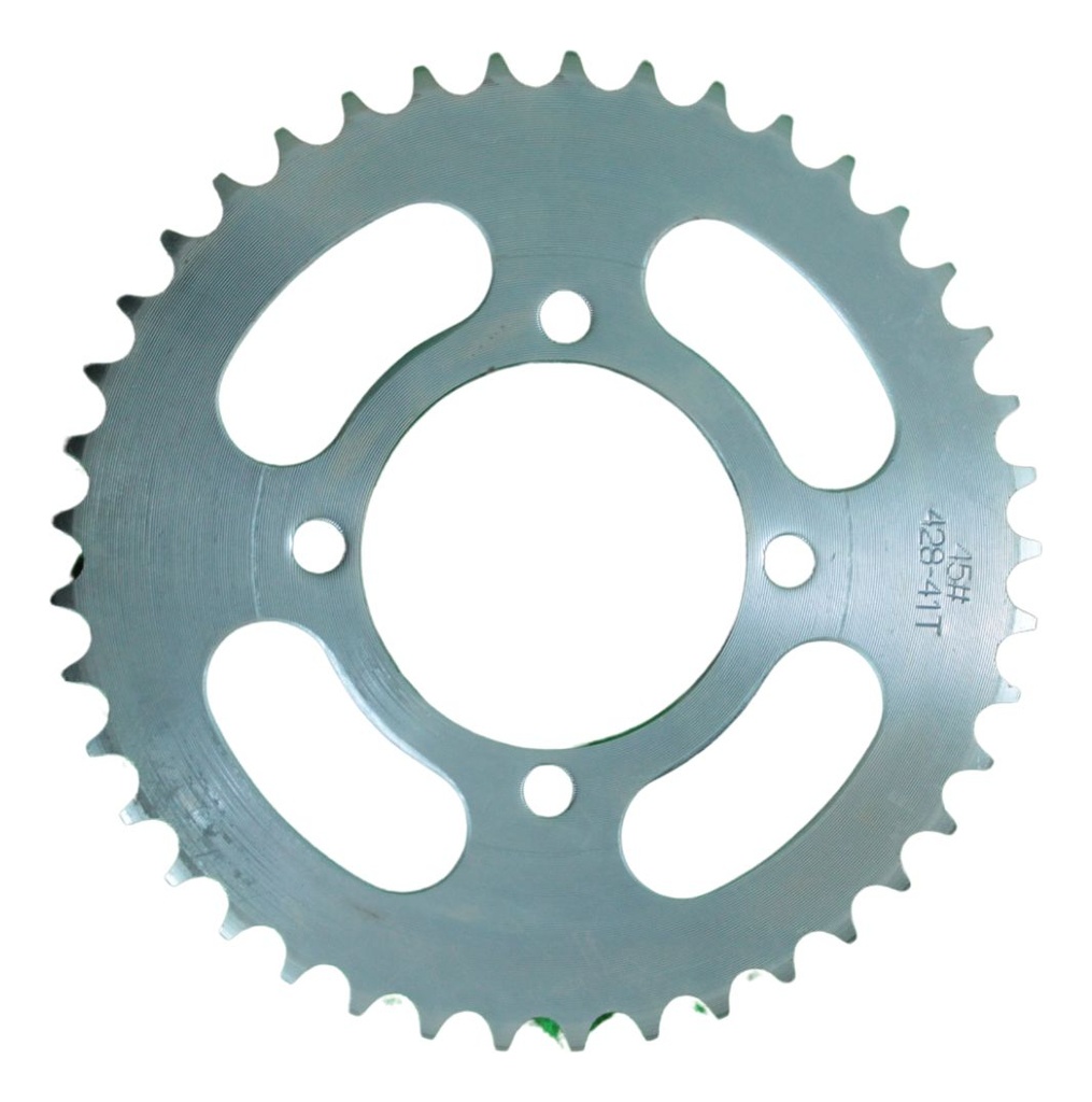Engrane Traccion Trasero Acero 41t Para Italika 150z, 150sz
