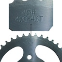 Engrane Traccion Trasera Acero Para Suzuki Gs-125 43t