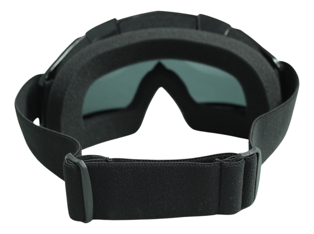 Googles Ajustables  Para Moto Deportivo Negro Brillante