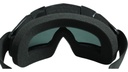 Googles Ajustables  Para Moto Deportivo Negro Brillante