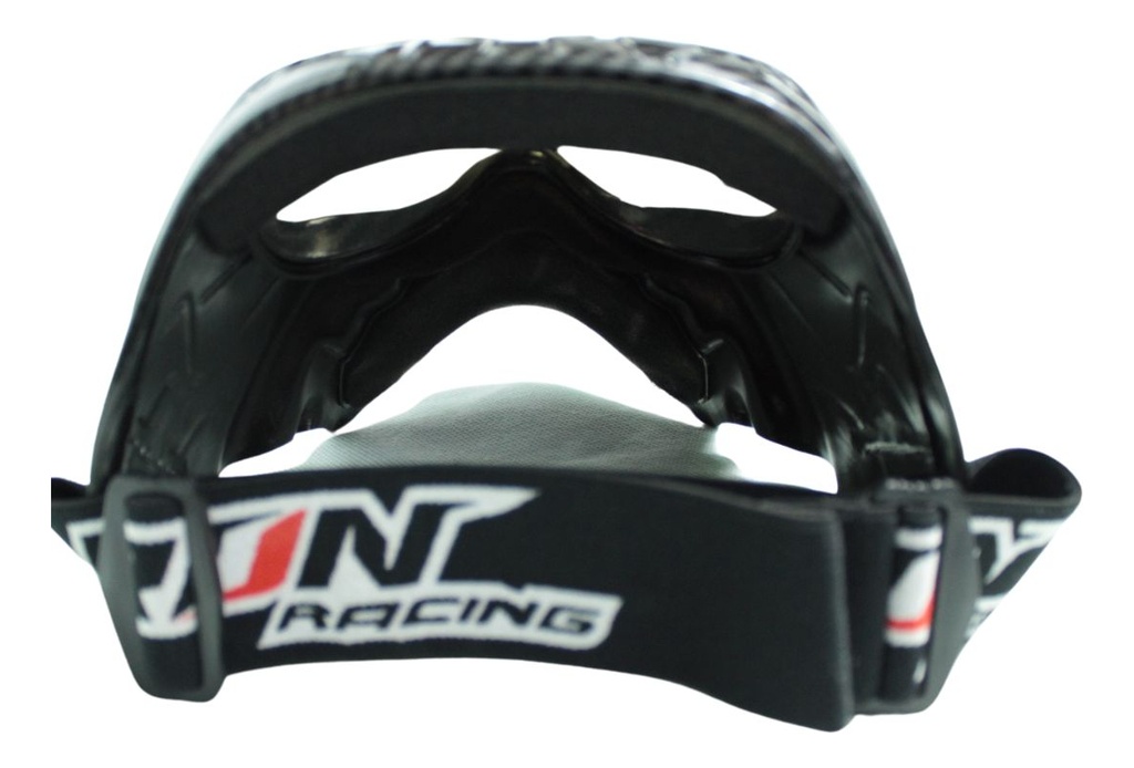 Goggles Para Moto Iron Racing Gris/ Negro Calavera