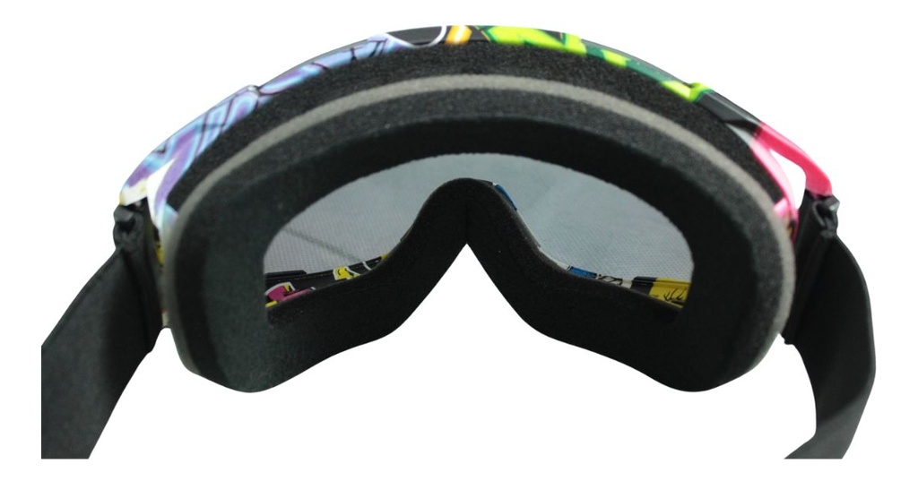 Goggles Para Moto Premium Racing Goggles Lente Rojo