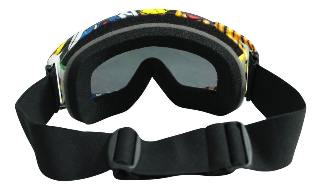 Goggles Para Moto Premium Racing Goggles Lente Rojo