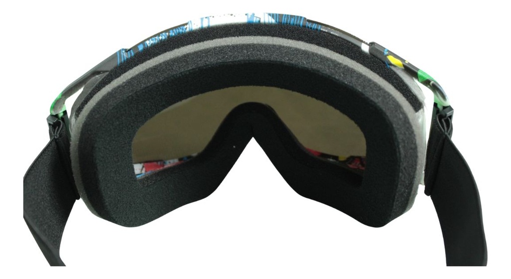 Goggles Para Moto Premium Racing Goggles Lente Rojo