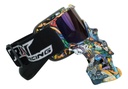 Goggles P/moto Diablo Armado Ir-800/190 Lente Azul