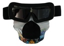 Goggles P/moto Diablo Armado Ir-800/190 Lente Azul