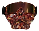 Goggles Para Moto  Máscara Calavera  Iron Racing Con Diseño