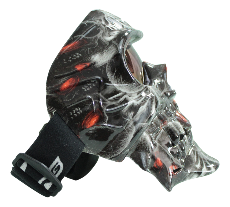 Googles Para Moto Con Mascara Calavera Con Diseño Terror