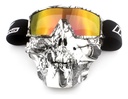 Googles Para Moto Con Mascara De  Calavera Diseño Cadenas