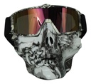 Googles Para Moto Con Mascara De  Calavera Diseño Cadenas
