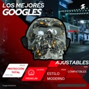 Goggles Para Moto Máscara Calavera Iron Racing Diseño Terror